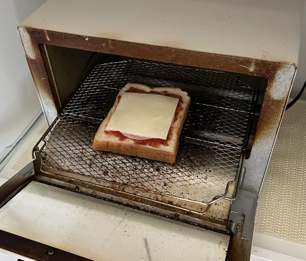 トースターにいれる