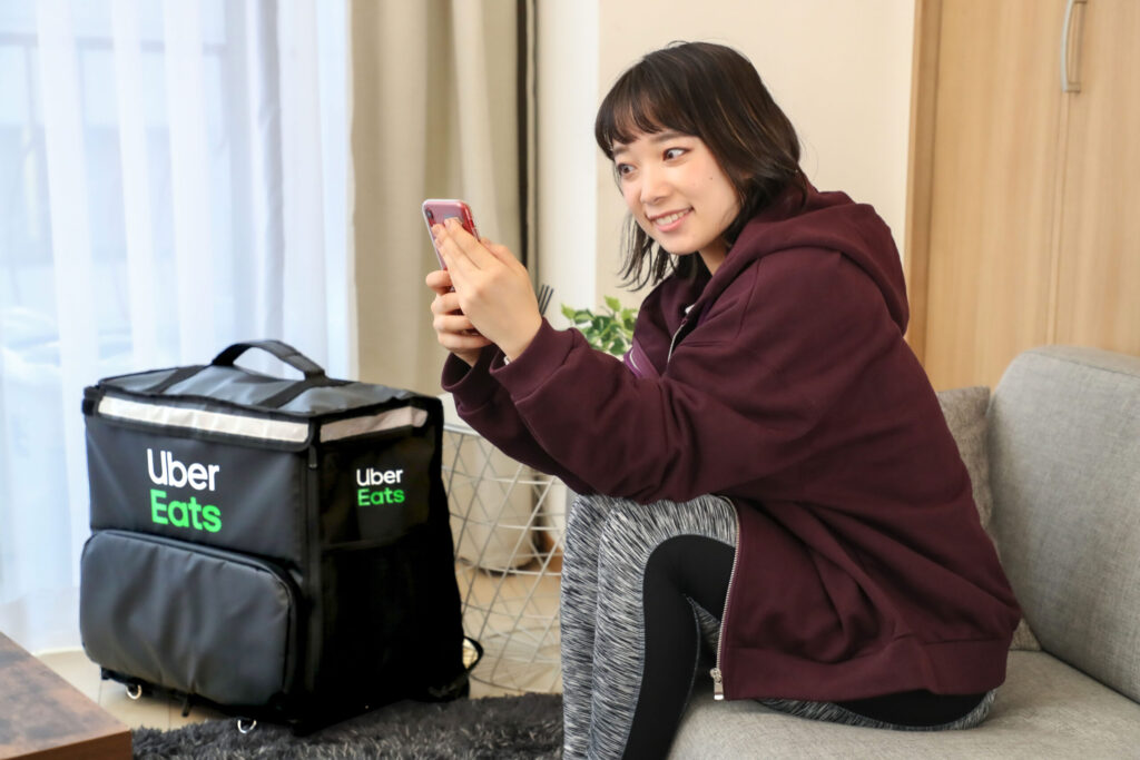 配達パートナーの女性