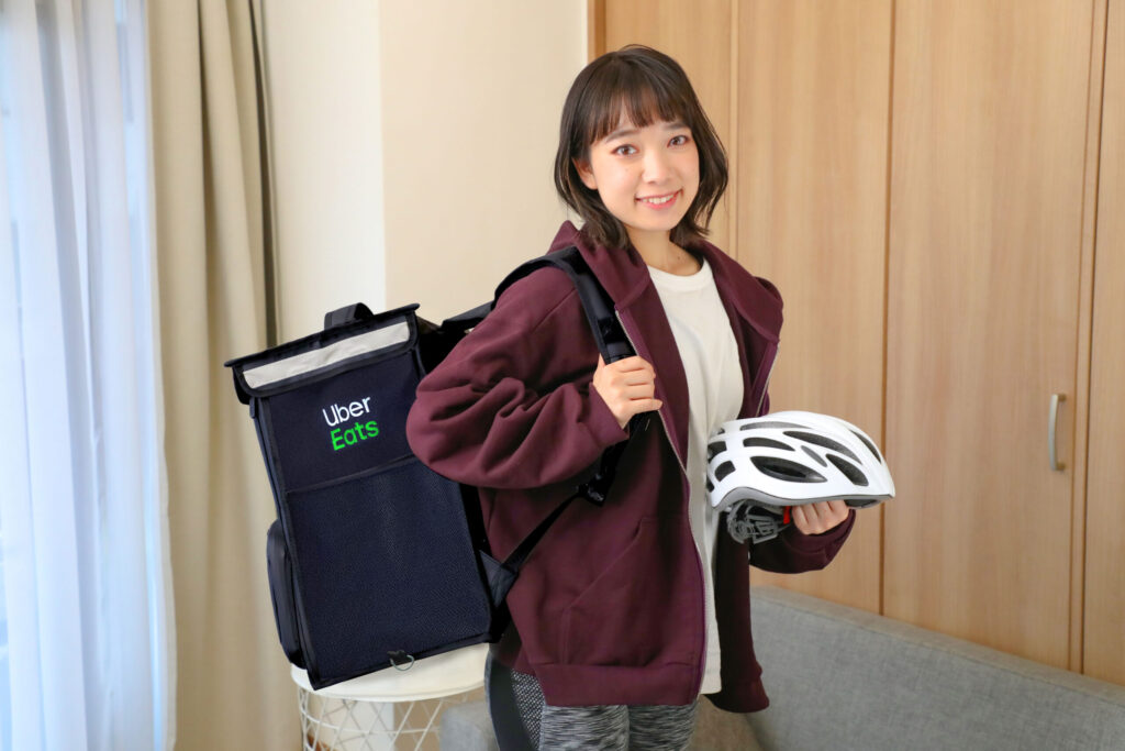 配達パートナーの女性