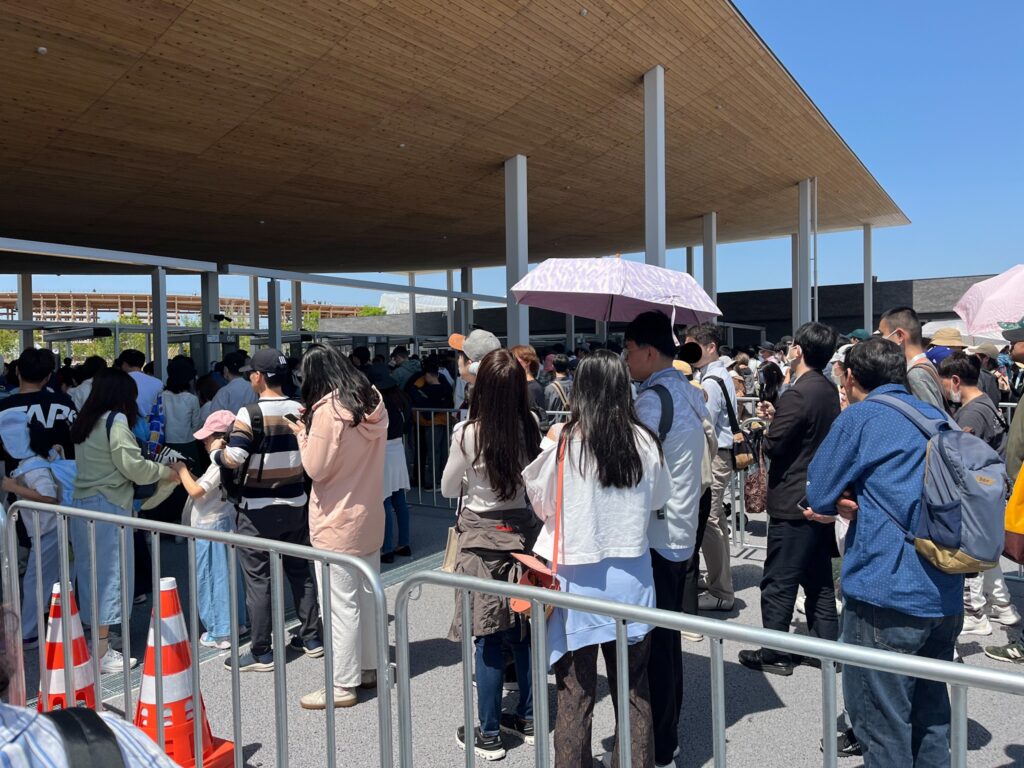 【EXPO2025】東ゲート行列