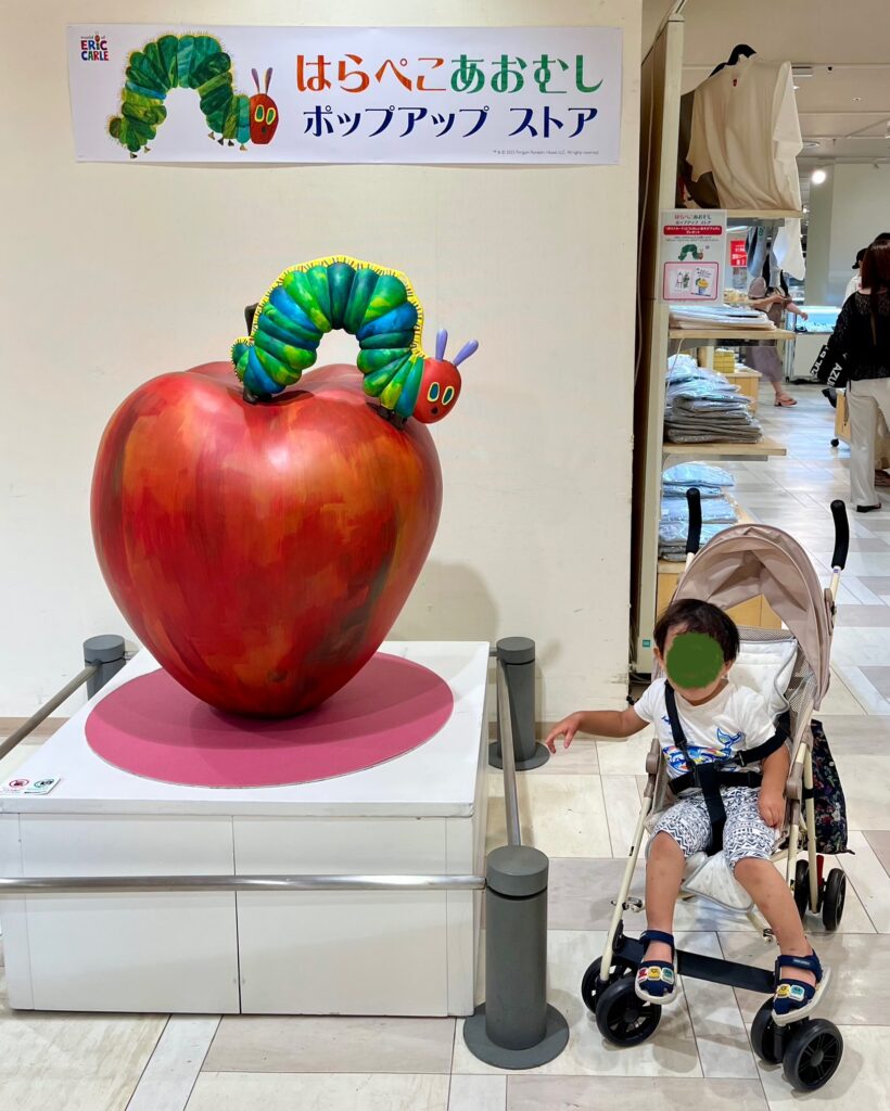 あべのハルカスのウイング館4階の催事場