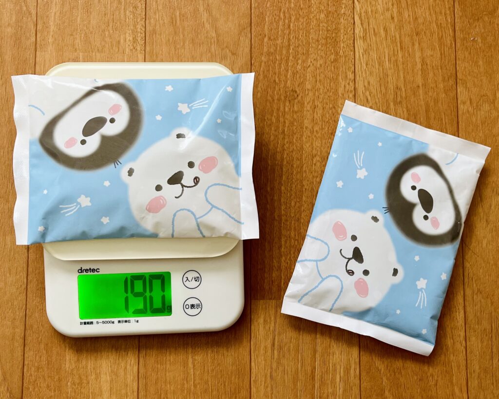 ケラッタの保冷材