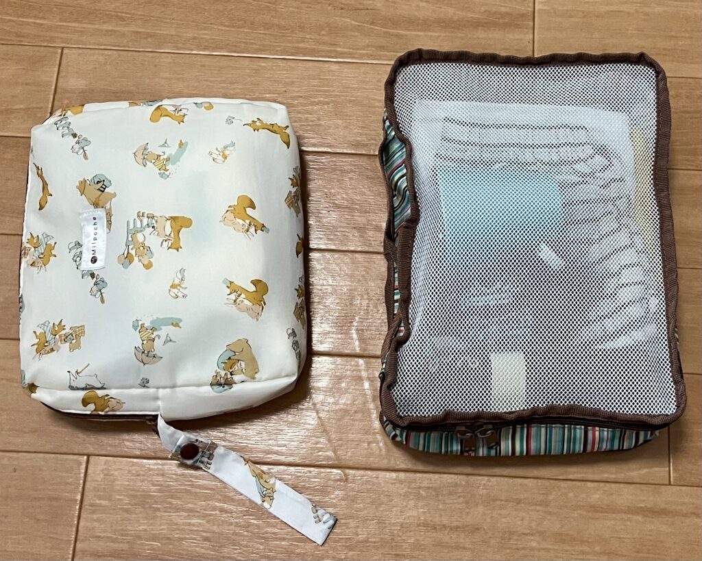 2歳児用の持ち物
