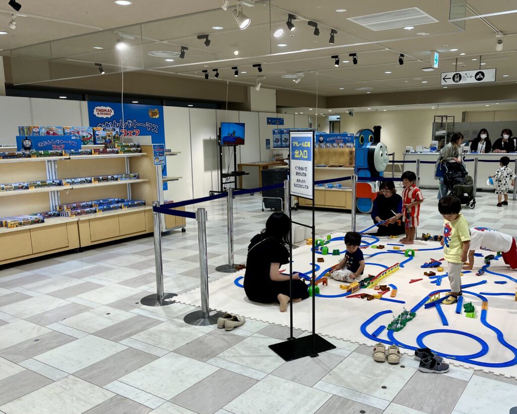 あべのハルカスのウイング館4階の催事場