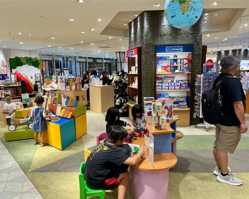 あべの近鉄タワー館8階のおもちゃ売り場
