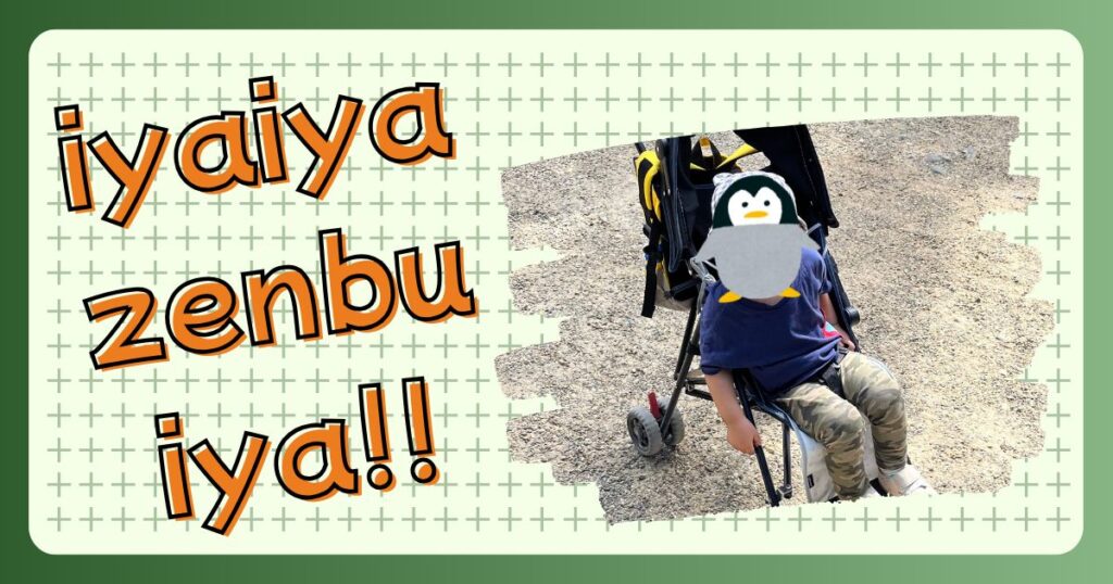 イヤイヤ期の息子