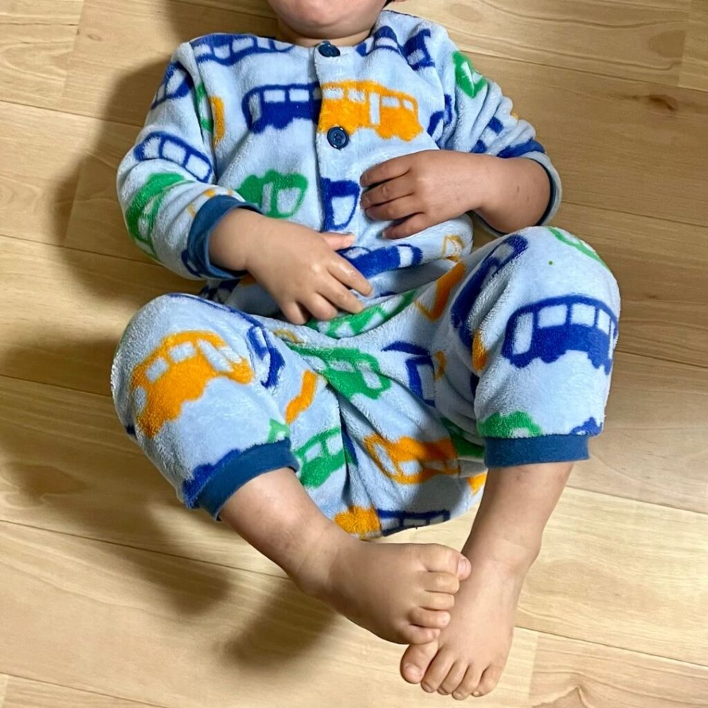 イヤイヤする息子